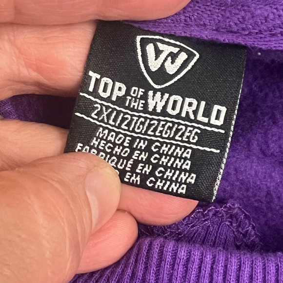Top of the world Kobe pullover sweatshirt size 2XL - Picture 2 of 4